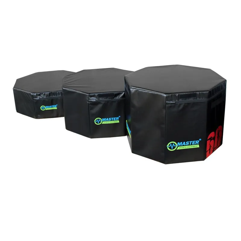 Skrzynia Plyometryczna Plyo Box Zestaw 30 45 60 cm Pliometryczna MOVEMANIA