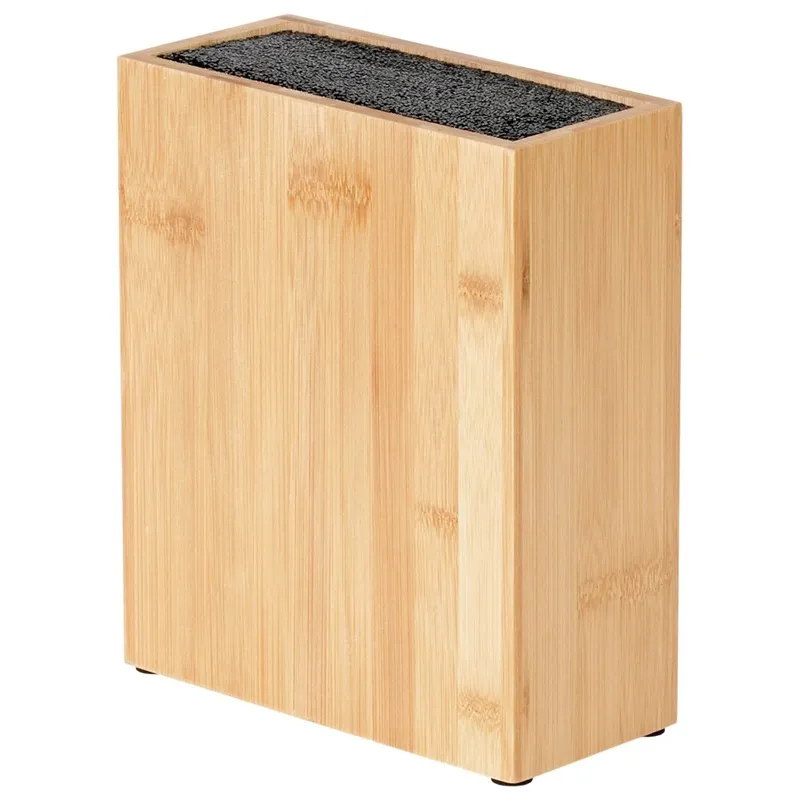 Stojak Na Noże Bambusowy 19,5x9x23 cm MEBLIVA