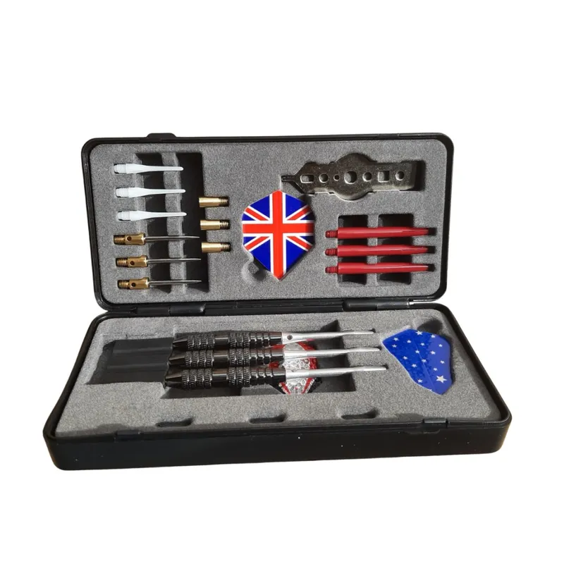 Zestaw Lotki Rzutki Pudełko Prezentowe Black And Silver 16 g MOVEMANIA
