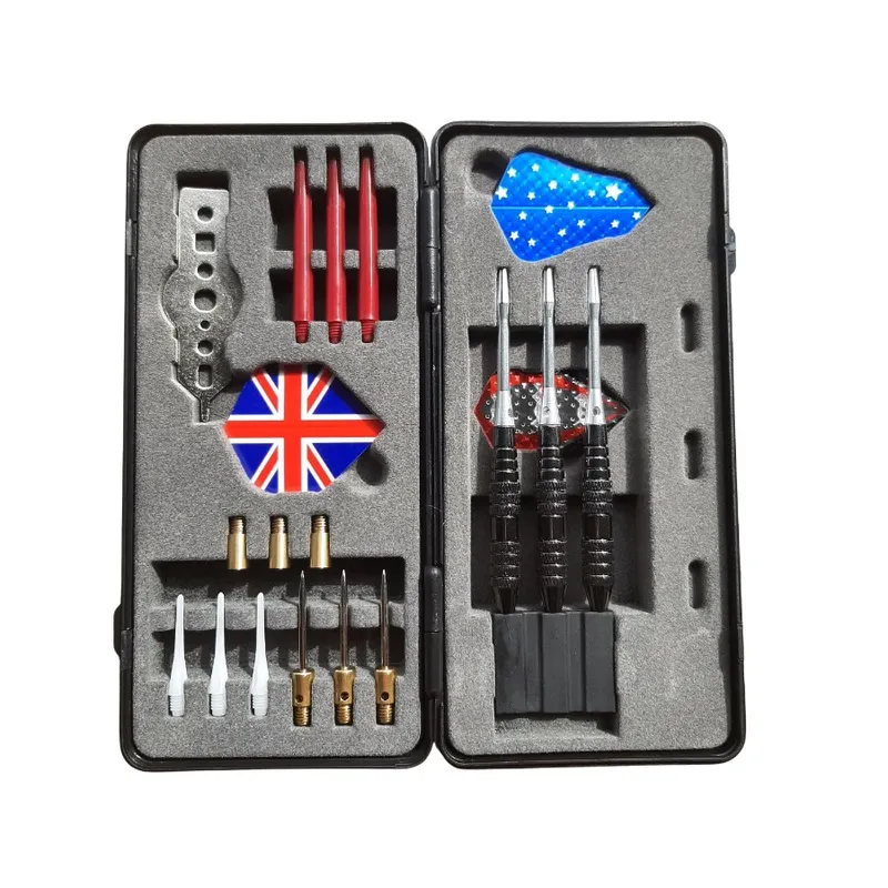Zestaw Lotki Rzutki Pudełko Prezentowe Black And Silver 16 g MOVEMANIA