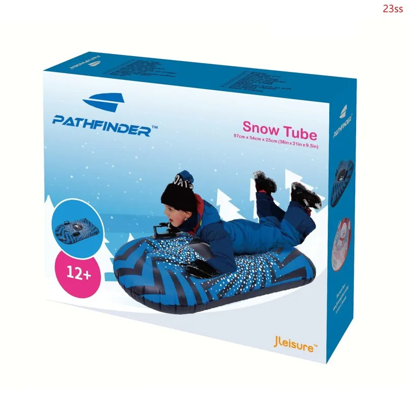 Dmuchane Sanki Ślizgacze AVENLI Snow Tube 97x54 cm Z Uchwytami MOVEMANIA