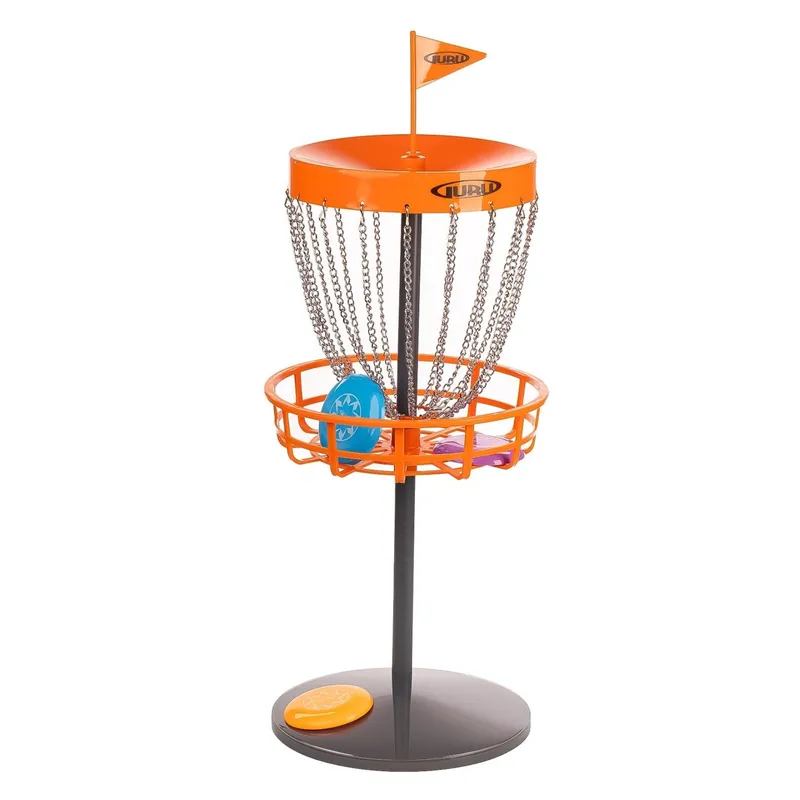 Gra Ogrodowa Zestaw Mini Disc Golf SCHILDKRÖT Kosz + 4 Dyski MOVEMANIA