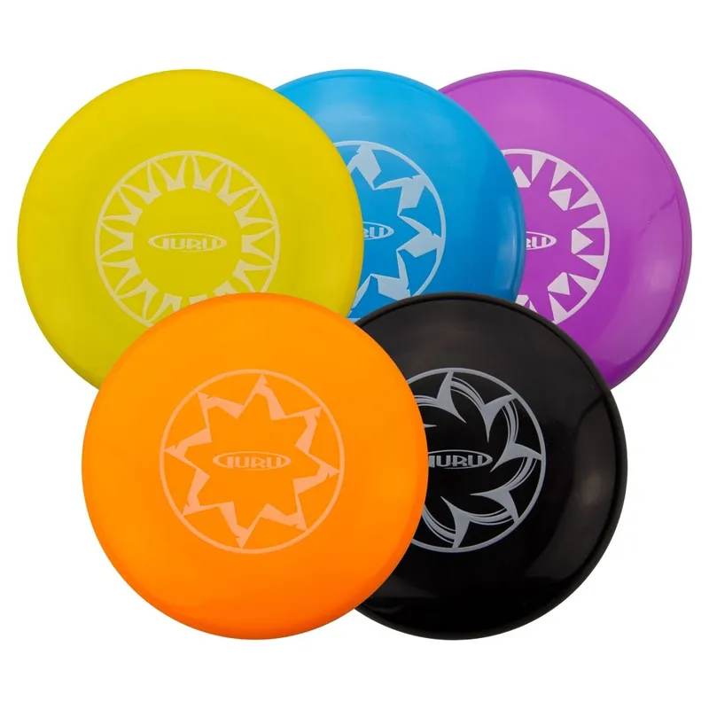 Gra Ogrodowa Zestaw Mini Disc Golf SCHILDKRÖT Kosz + 4 Dyski MOVEMANIA