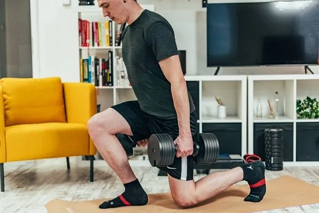 Hantel Regulowany Spin 2-28 kg Hantla Ciężarek Regulacja MOVEMANIA