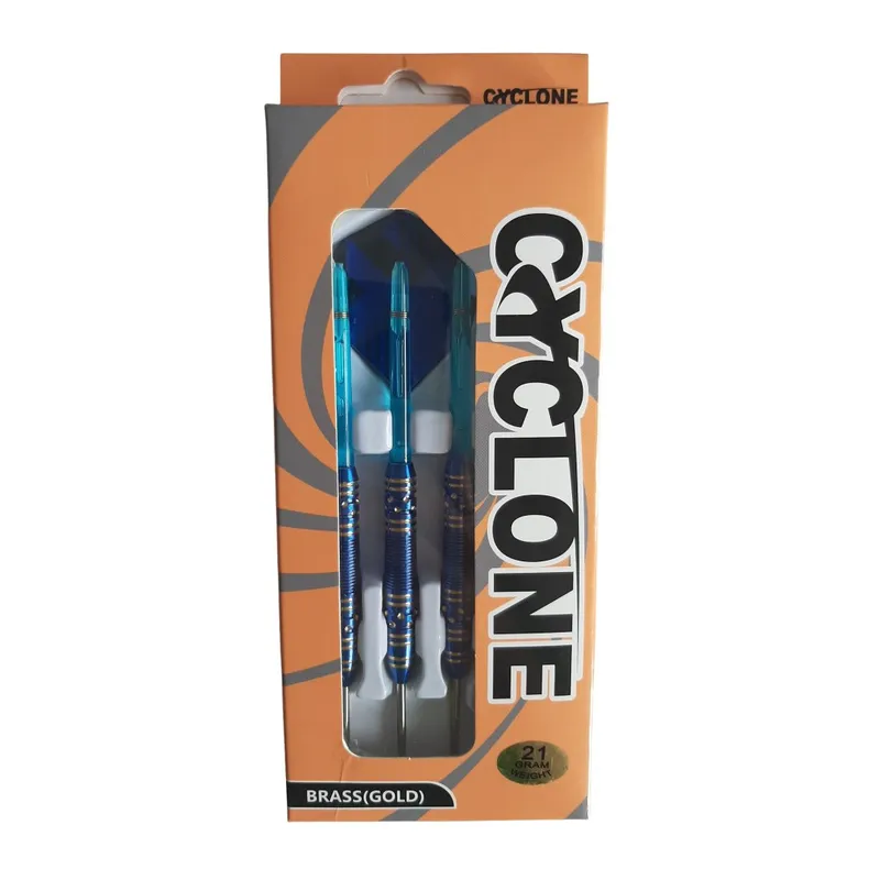 Lotki Rzutki Stalowe Mosiądz Do Darta Arrows Cyclone Brass 3szt. MOVEMANIA