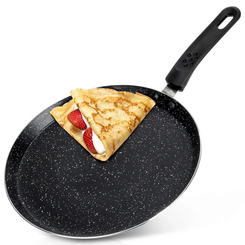 Patelnia Do Naleśników 26 cm Granitowa Indukcja Basic Line MEBLIVA