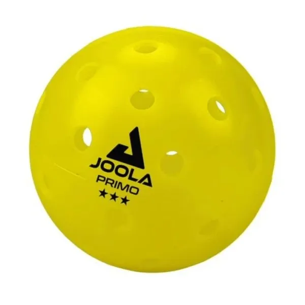 Piłki Do Pickleballa Outdoorowe JOOLA Primo Turniejowe 100 szt - Żółte