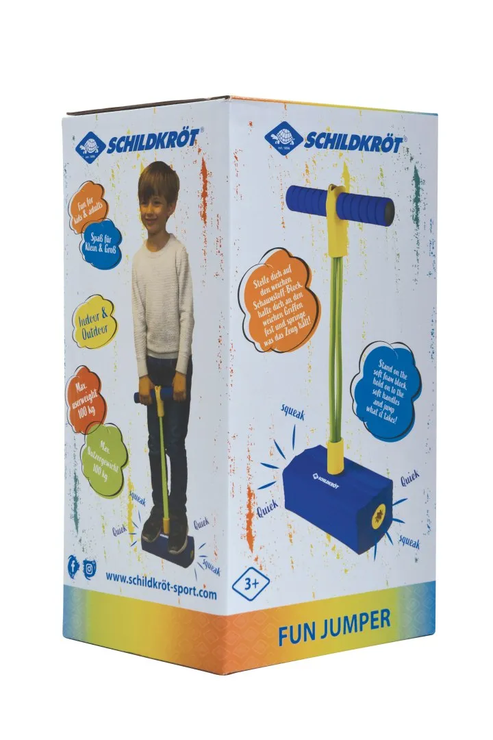 Pogo Skoczek Dla Dzieci SCHILDKRÖT Fun Jumper Skakanka Piankowa MOVEMANIA