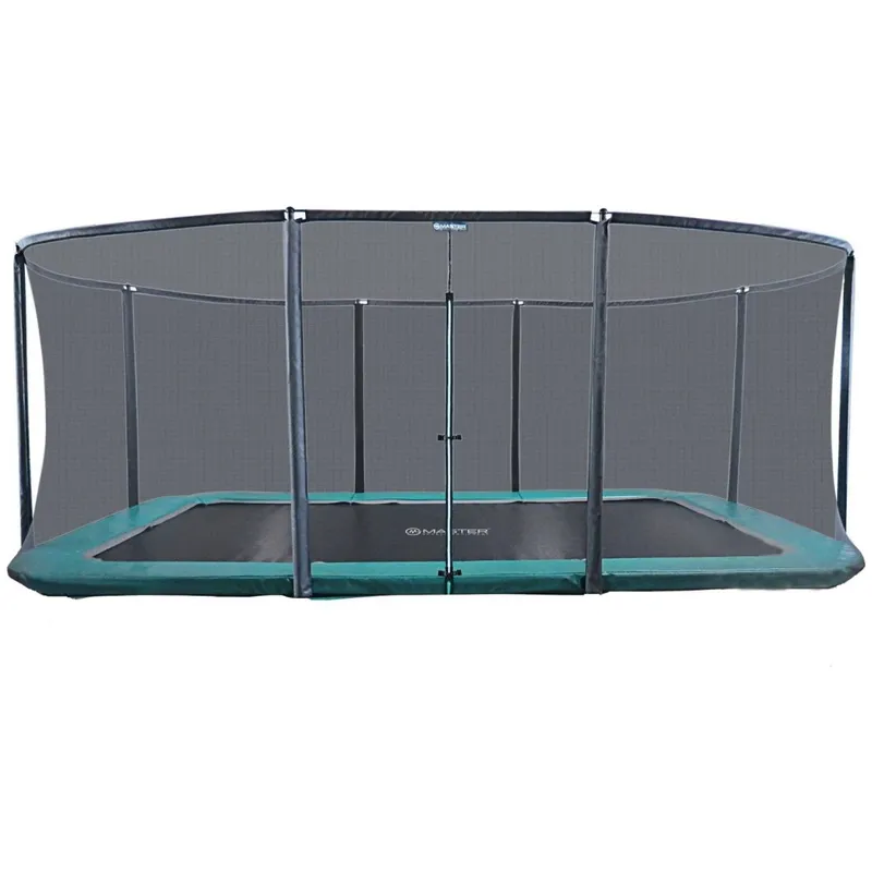 Siatka Ochronna Do Trampoliny 524x303 cm Prostokątnej Wewnętrzna MOVEMANIA