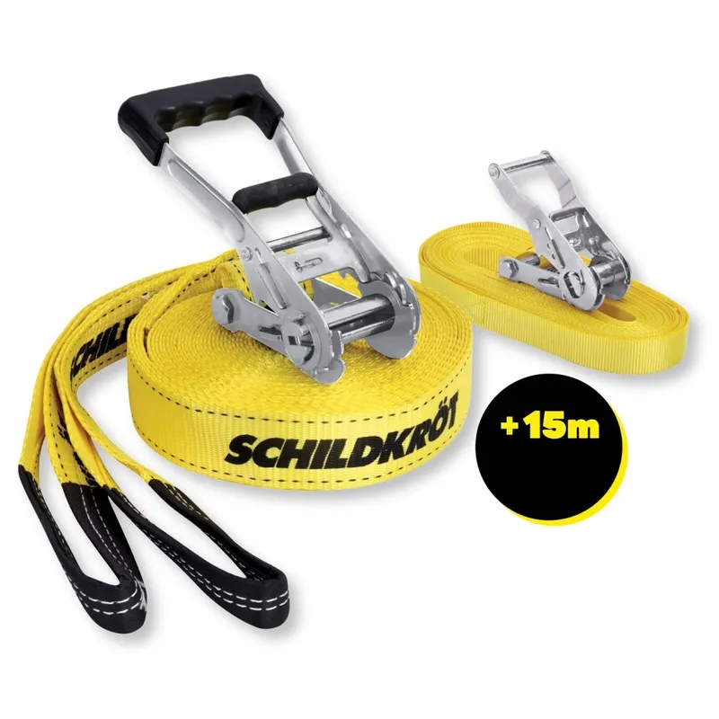 Taśma Do Chodzenia Po Linie Slackline SCHILDKRÖT Classic 15m MOVEMANIA
