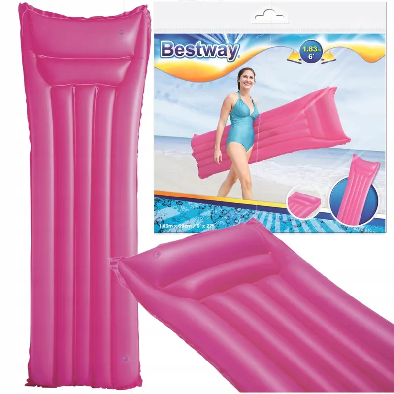 Materac Dmuchany Do Pływania Plażowy BESTWAY MOVEMANIA - Różowy
