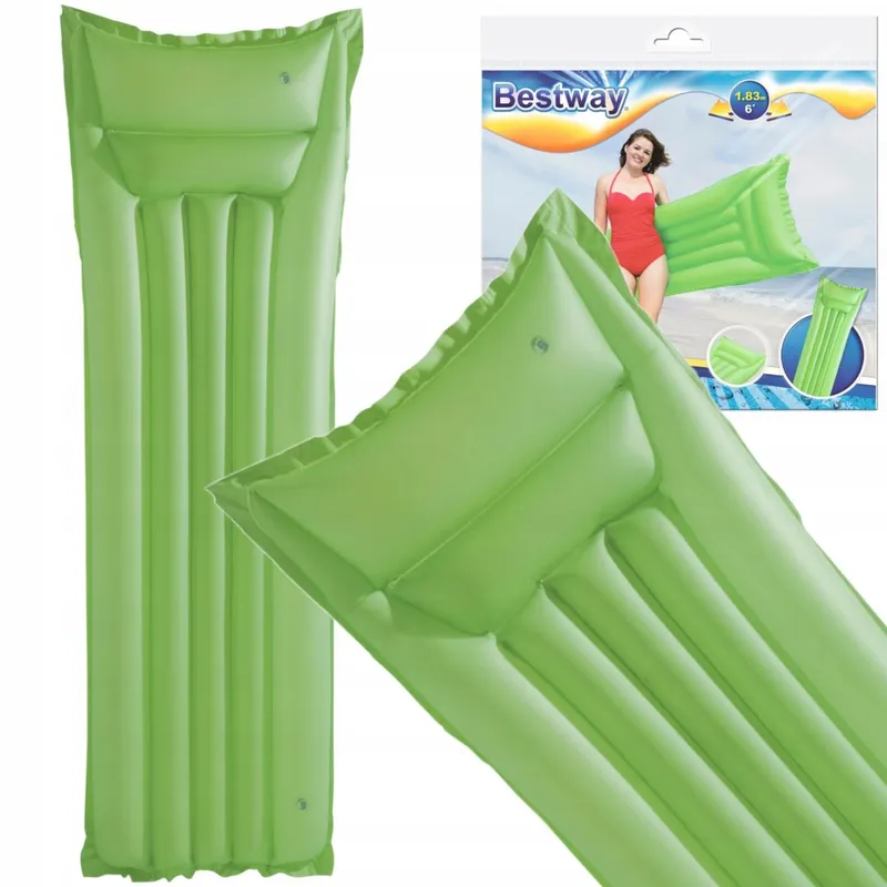 Materac Dmuchany Do Pływania Plażowy BESTWAY MOVEMANIA - Zielony