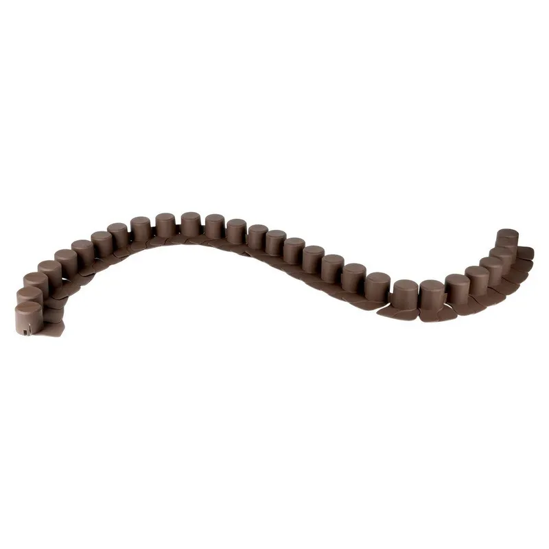 Palisada Ogrodowa 220 cm 4 szt. GARDIVA - Brązowa