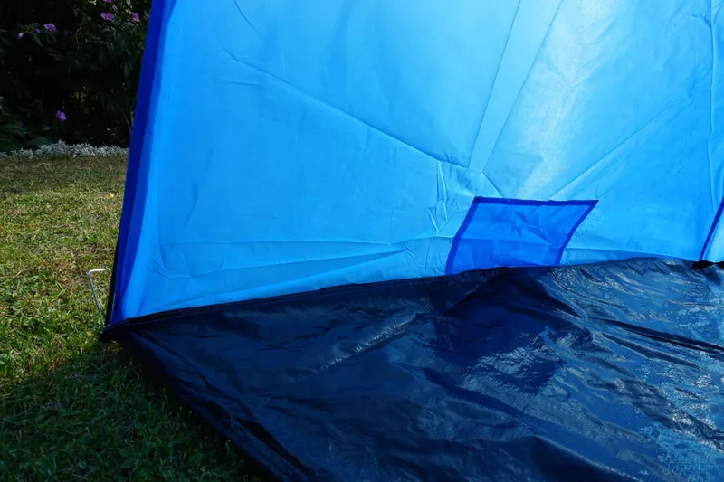 Parawan Namiot Plażowy Na Plażę 2-OSOBOWY Lekki 220x115x120 cm MOVEMANIA