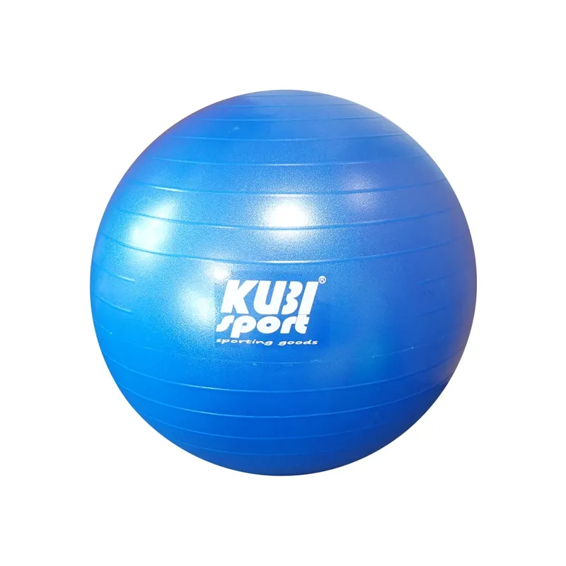 Piłka Gimnastyczna Do Ćwiczeń Treningu Fitness 550 mm MOVEMANIA - Niebieska