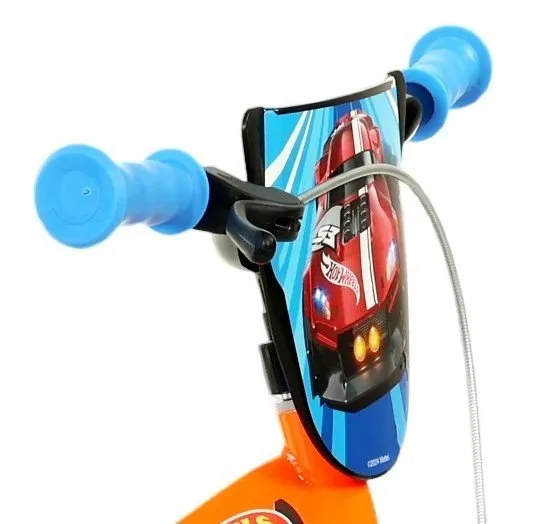 Rowerek Dziecięcy 12 Cali Hot Wheels Kółka Boczne Wolnobieg Dino MOVEMANIA