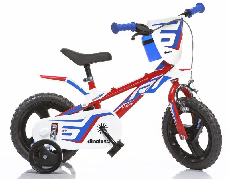 Rowerek Dziecięcy 12 Cali R1 Sport Kółka Boczne Wolnobieg Dino MOVEMANIA