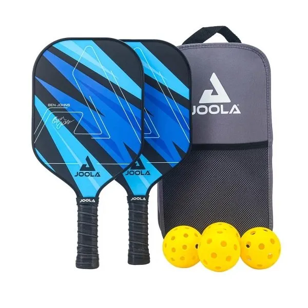 Zestaw Do Pickleballa JOOLA Ben Johns Blue Lightning 2 Rakiety 4 Piłki