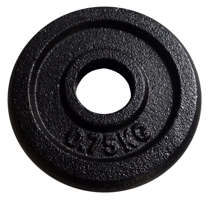 Ciężar Obciążenie Żeliwne Talerz Do Gryfu Hantli 0,75kg MOVEMANIA - 25mm