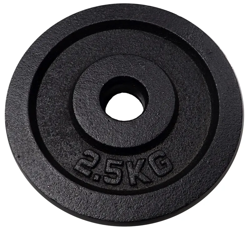 Ciężar Obciążenie Żeliwne Talerz Do Gryfu Hantli 2,5 kg MOVEMANIA - 30 mm