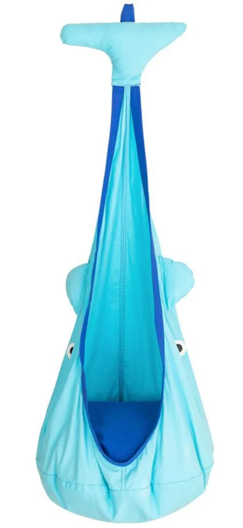 Huśtawka Wisząca Hamak Delfin Dla Dzieci 70x150cm Do 80kg MOVEMANIA