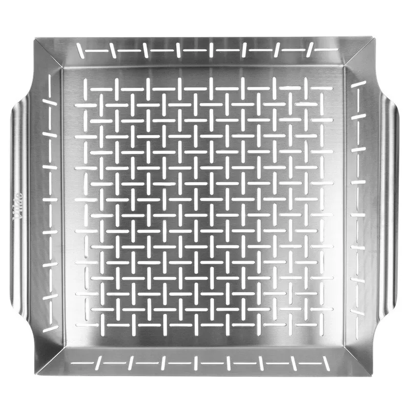 Koszyk Do Grillowania Stalowy Perforowany 39,5x35x6 cm GARDIVA