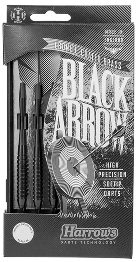 Lotki Rzutki Do Darta Elektronicznego Solidne HARROWS SOFT BLACK MOVEMANIA