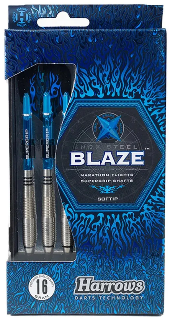 Rzutki Lotki Soft Tip Do Darta Elektronicznego HARROWS BLAZE SOFT MOVEMANIA