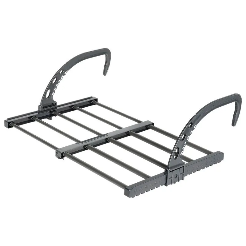Suszarka Na Pranie Na Kaloryfer Rozsuwana Balkonowa 60 cm GARDIVA - Szara