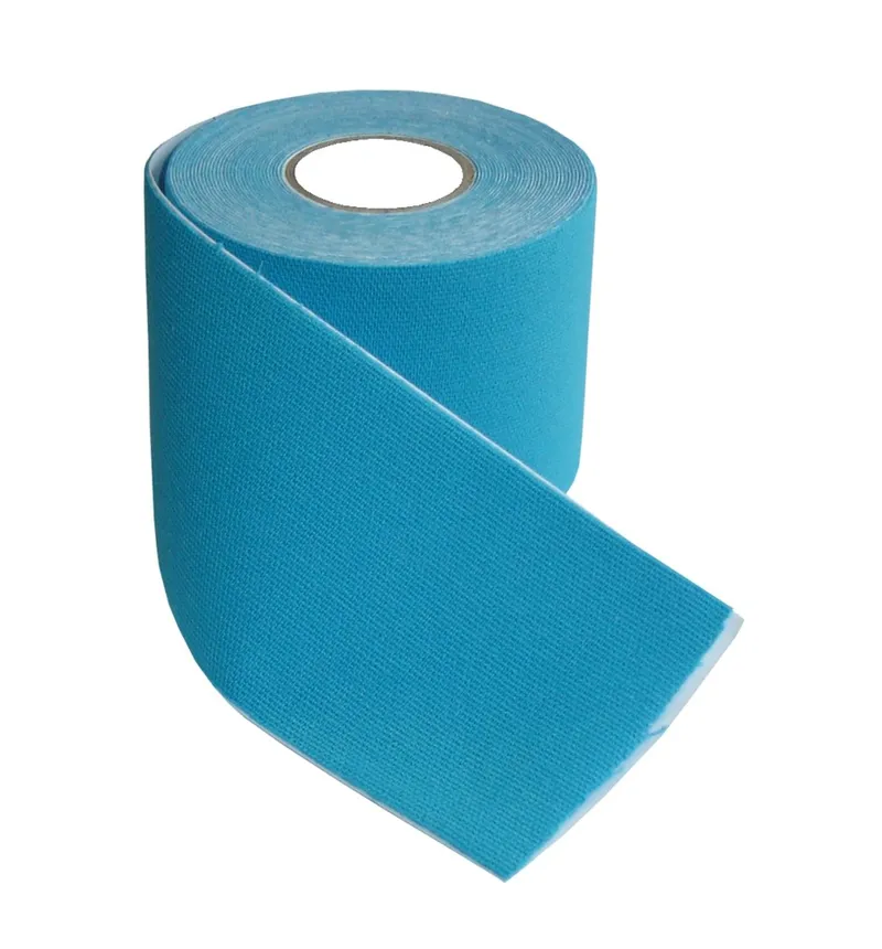 Tejpy Tape Taśma Kinezjologiczna Kinesiotaping 5x5 m MOVEMANIA - Niebieska