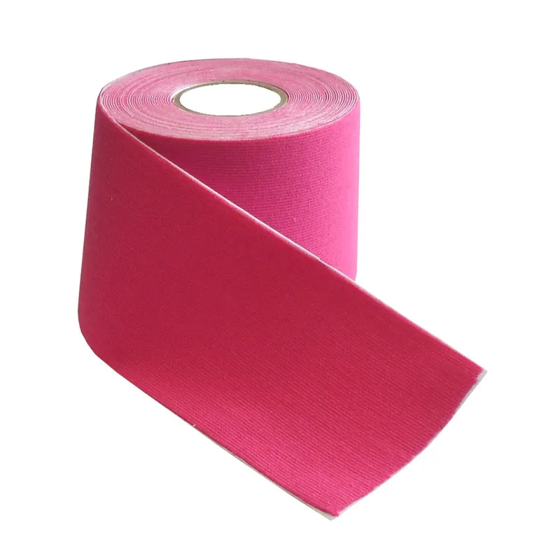 Tejpy Tape Taśma Kinezjologiczna Kinesiotaping 5x5 m MOVEMANIA - Różowa