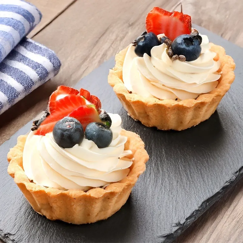 Forma Silikonowa Do Muffinek Ciastek Kwiatki 6 szt. 30 MEBLIVA - Beżowa