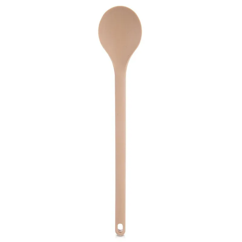 Łyżka Kuchenna Silikonowa Do Mieszania Nakładania 28 cm MEBLIVA - Beżowa