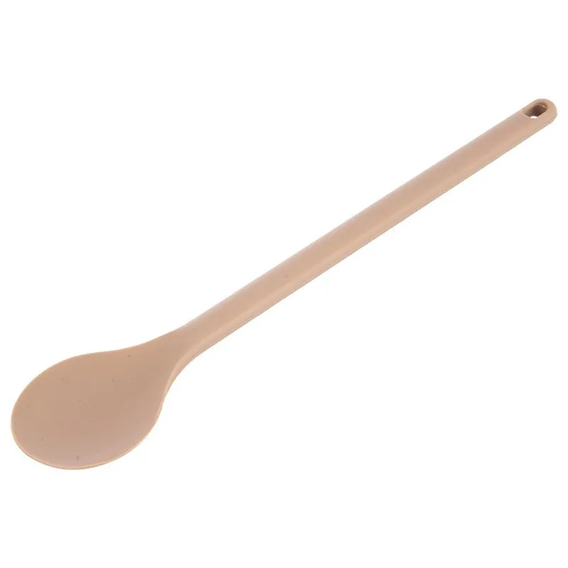 Łyżka Kuchenna Silikonowa Do Mieszania Nakładania 28 cm MEBLIVA - Beżowa