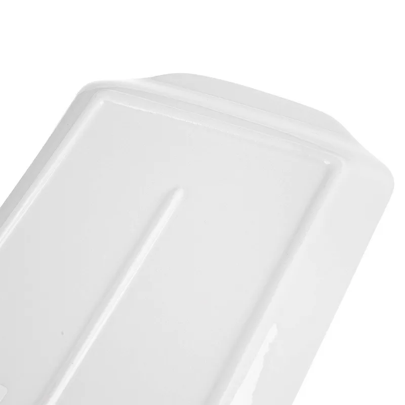 Talerz Porcelanowy Półmisek Do Serwowania Przekąsek Mona 36 MEBLIVA - Biały