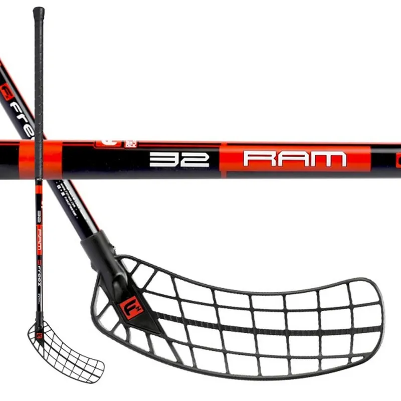 Kij Do Unihokeja Floorballa Prawy Freez RAM 32 95 cm MOVEMANIA - Czarny