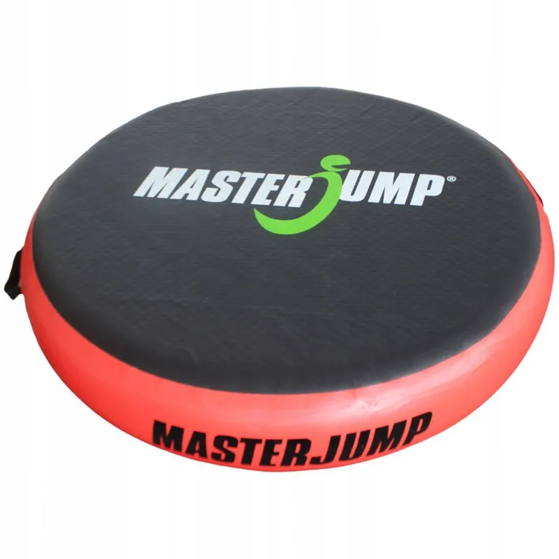 AirSpot Trampolina Dmuchana 100 x 20 cm Black Red MOVEMANIA