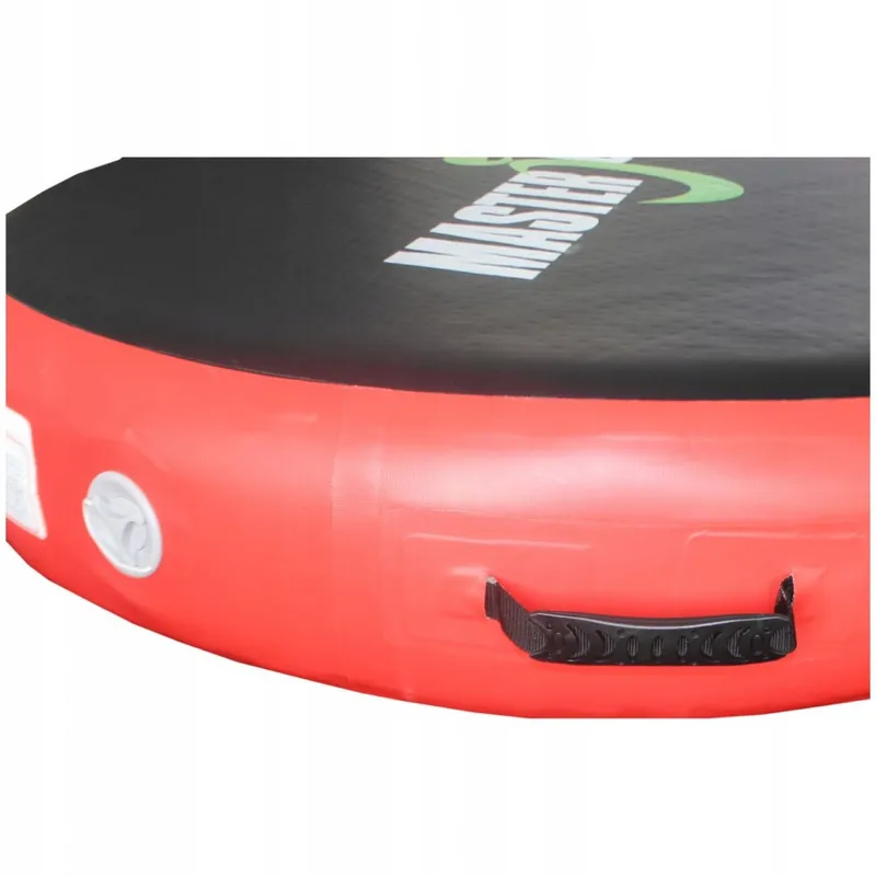 AirSpot Trampolina Dmuchana 100 x 20 cm Black Red MOVEMANIA