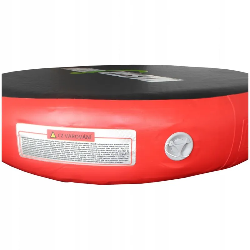 AirSpot Trampolina Dmuchana 100 x 20 cm Black Red MOVEMANIA