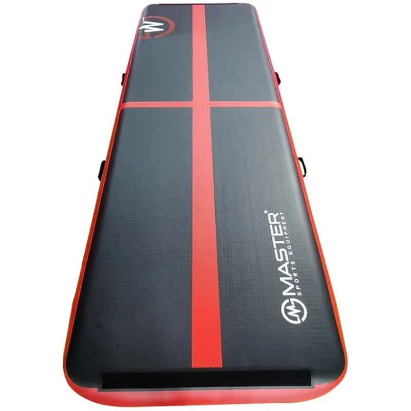 AirTrack Dmuchana Mata Gimnastyczna 300 x 100 x 20 cm Black-Red MOVEMANIA