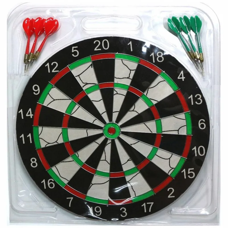 Tarcza Do Darta Dwustronna 37 cm + 6 Rzutek MOVEMANIA
