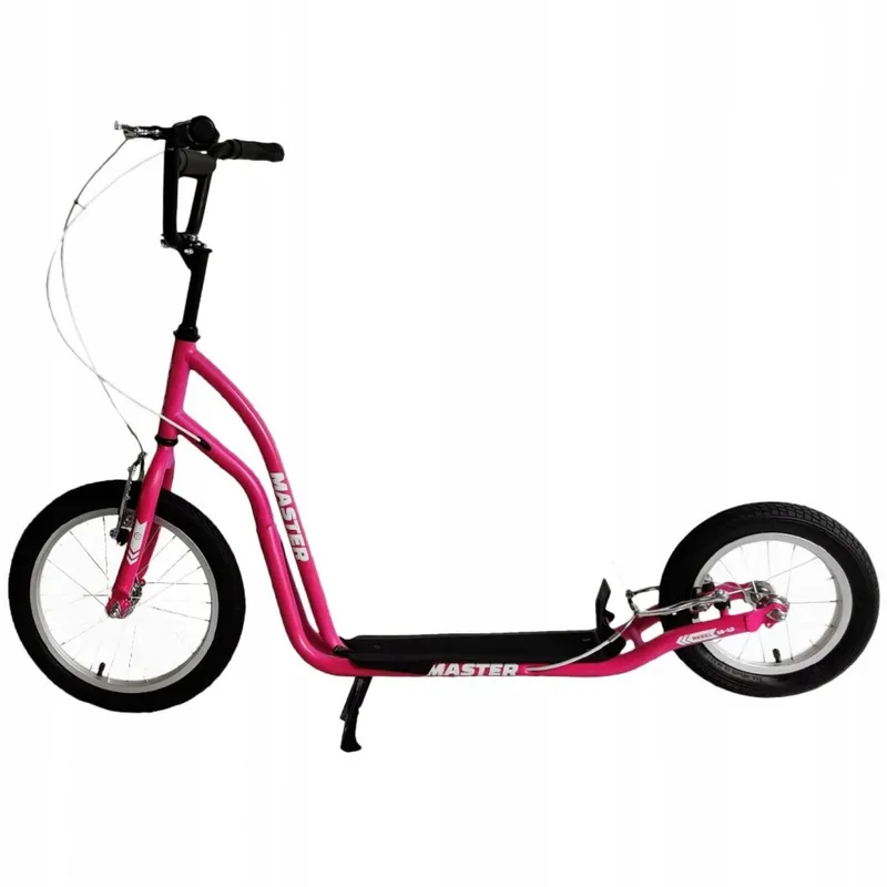 Hulajnoga Na Pompowanych Kołach Rebel Pink 16/12″ MOVEMANIA