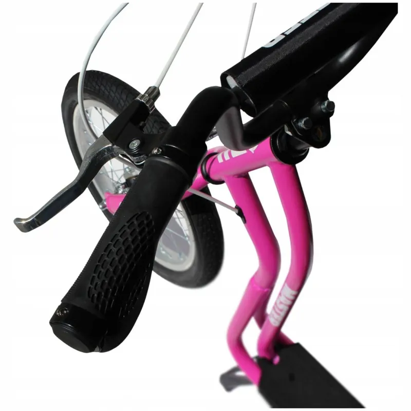 Hulajnoga Na Pompowanych Kołach Rebel Pink 16/12″ MOVEMANIA