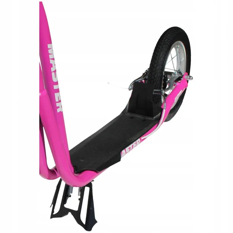Hulajnoga Na Pompowanych Kołach Rebel Pink 16/12″ MOVEMANIA