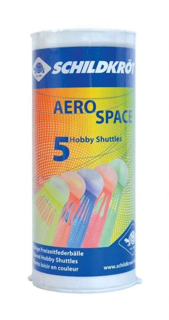 Lotki Do Badmintona SCHILDKROT Aero Space MOVEMANIA - 5 szt