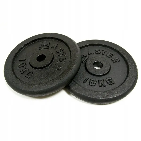 Obciążenia Talerze Żeliwne 10 kg X2 MOVEMANIA