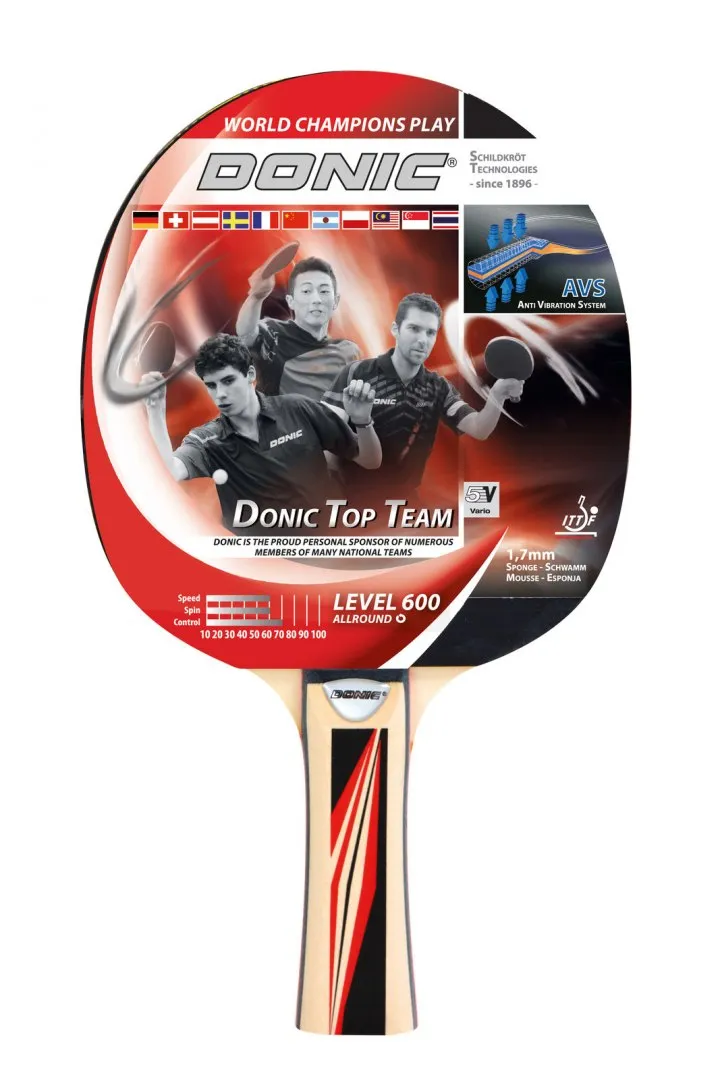 Rakietka Do Tenisa Stołowego DONIC TOP TEAM 600