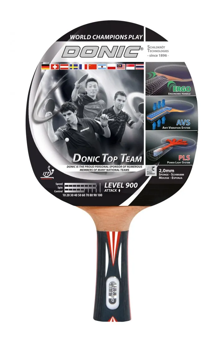 Rakietka Do Tenisa Stołowego DONIC TOP TEAM 900