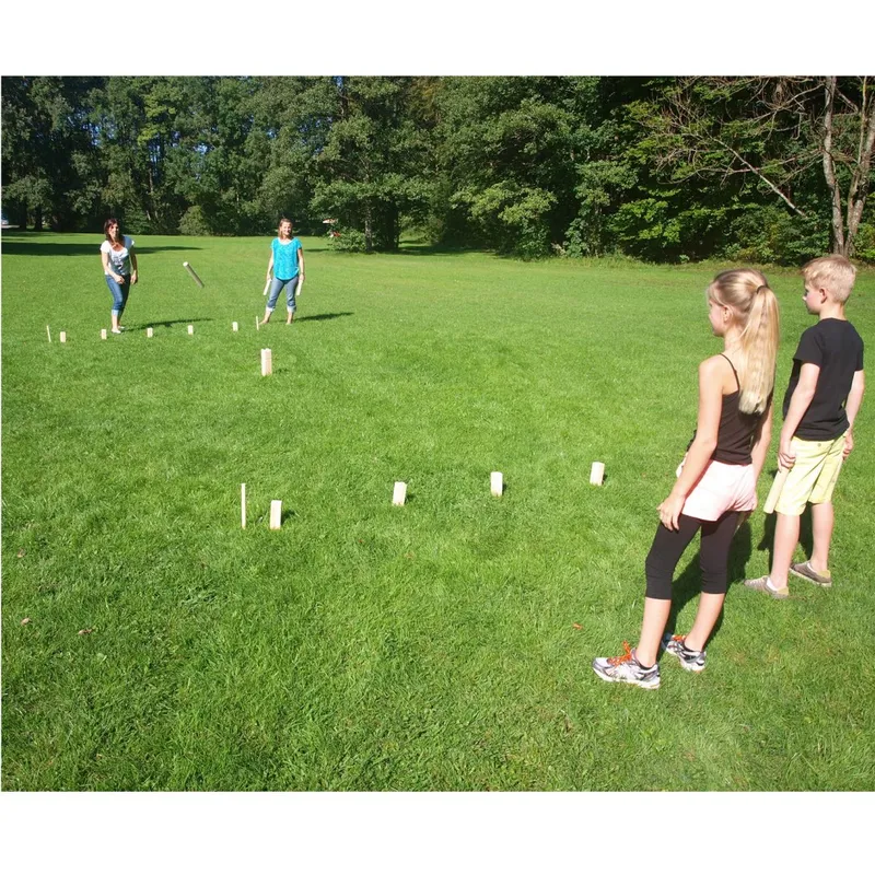 Gra Kubb Szachy Skandynawskie Ogrodowe MOVEMANIA