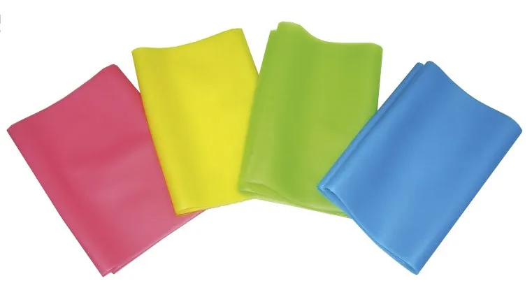 Taśma Gimnastyczna Guma 1,5M/15CM MOVEMANIA - Różowa
